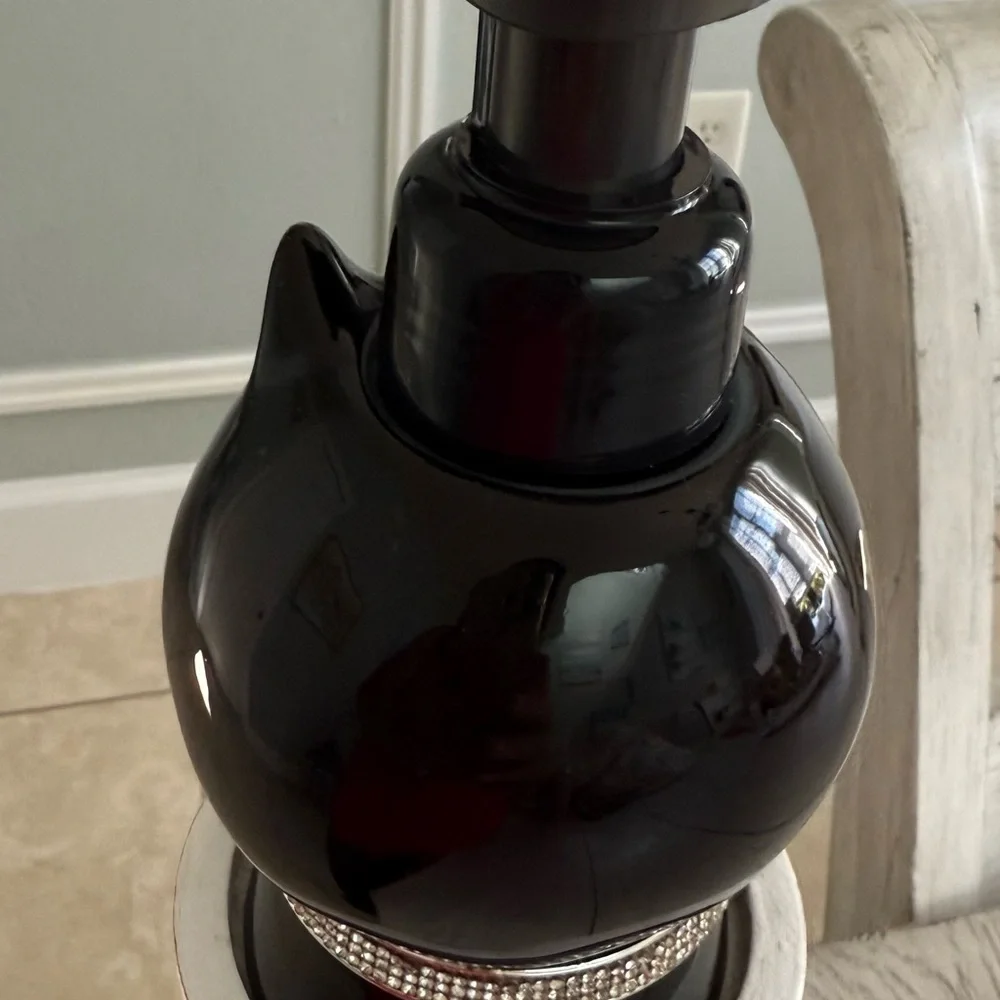 Bath & Body Works Halloween Cat Soap Dispenser - Black and Green NWT - Picture 4 of 8